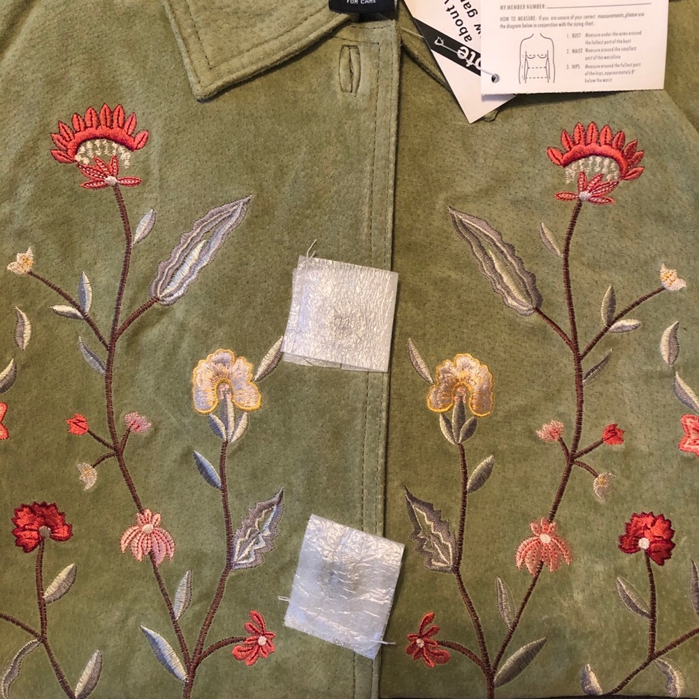 NWT Dialogue 100% Leather jacket